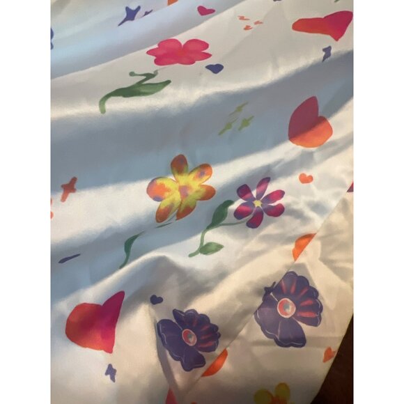 Princess Polly My Love White Multi Floral Maxi Dress Crisscross Back Size 6 NWT - Picture 9 of 12